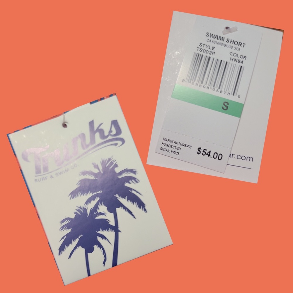 New! Men’s Surf and Co Swami Shorts/tru - Picture 6 of 7